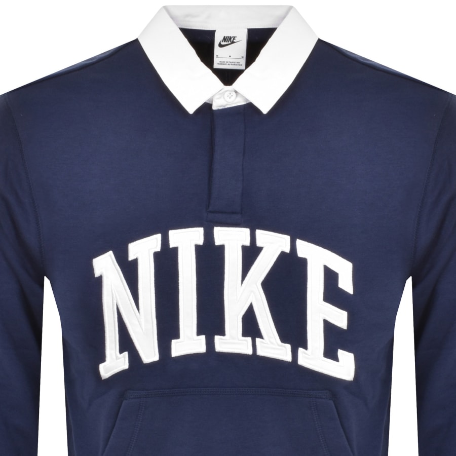 Nike Polo Sweatshirt Navy Mainline Menswear Denmark